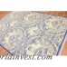 Canora Grey One-of-a-Kind Hedley Hand-Knotted Wool Blue/Beige Area Rug PHBS1294